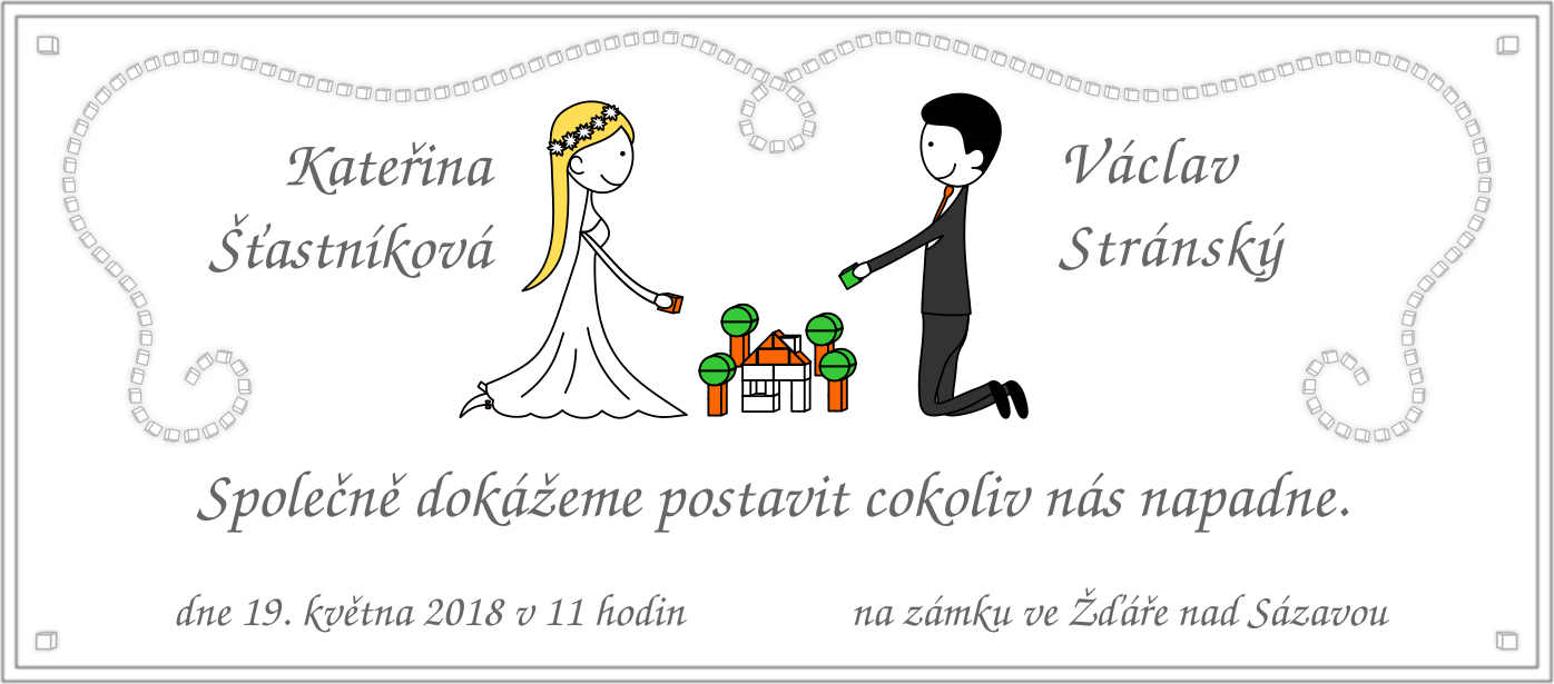 Svatební oznámení